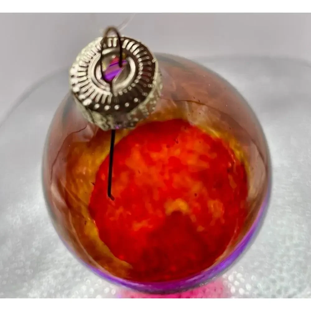 Vintage Hand Blown Glass Christmas Tree Decoration Ornament